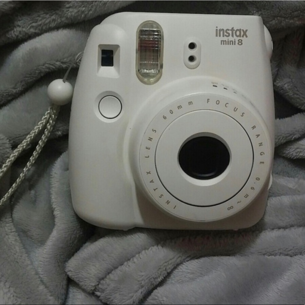 White Polaroid Camera New